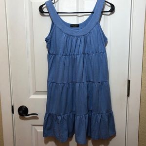 Maternity Tank Top Medium Blue Tunic